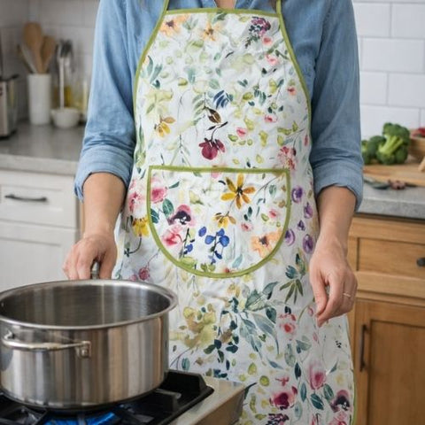Tablier "Bouquet Champêtre"
