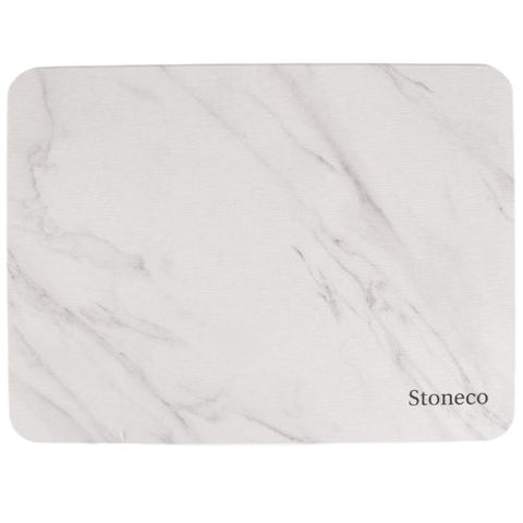 Tapis de séchage marbré blanc