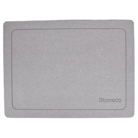 Tapis de séchage gris uni
