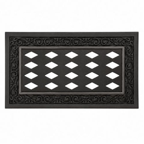 Base de tapis noir