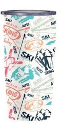 Tasse de voyage « Ski » – Collection Chantal Lacroix