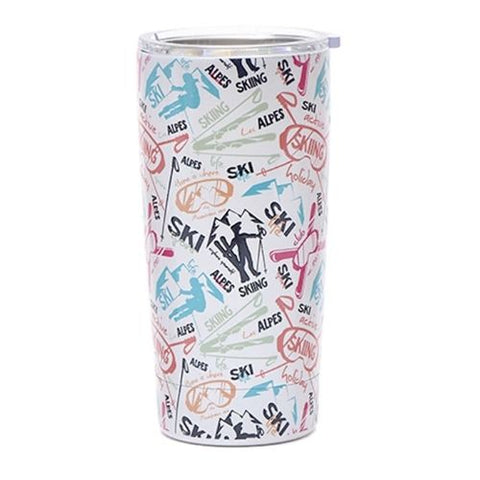 Tasse de voyage « Ski » – Collection Chantal Lacroix
