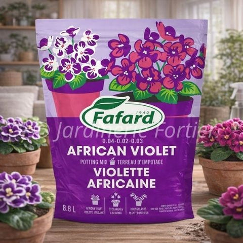 Terreau pour violettes africaines "Fafard"