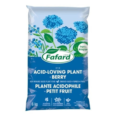 Engrais naturel petits fruits "Fafard" 4-1-4 Biologique