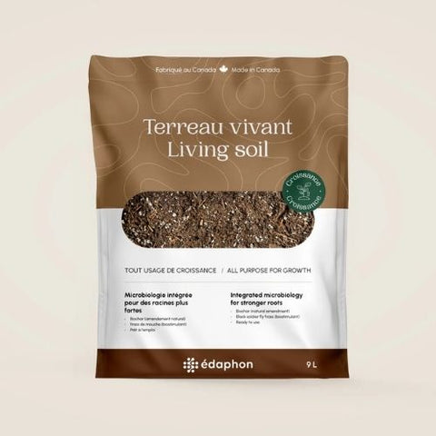 Terreau vivant tout usage pour la Croissance "Édaphon" - Écoumène