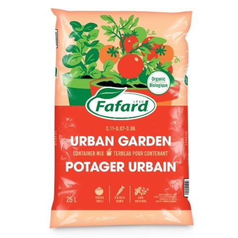 Terreau Potager Urbain "Fafard" Biologique