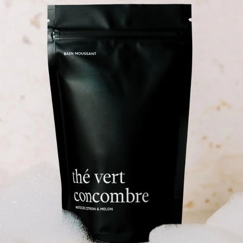 MARÉE CHANDELLE Bain moussant "Thé vert et concombre"