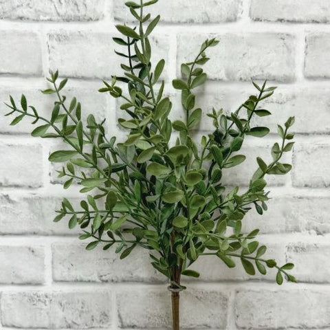 Buisson de feuilles de thé artificiel