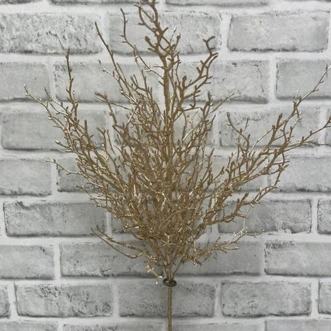 Bouquet de brindilles champagne artificielles