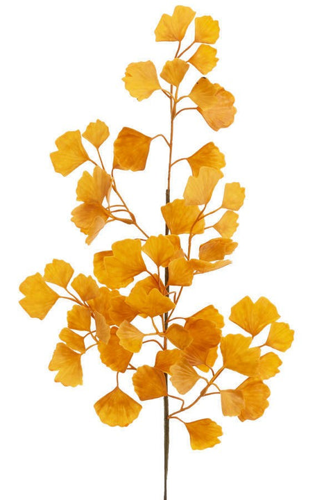 Tige décorative de ginkgo doré