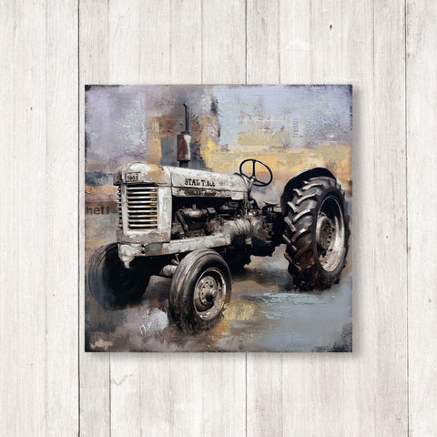 Cadre décoratif tracteur
