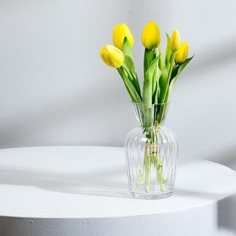 Bouquet de tulipes jaunes