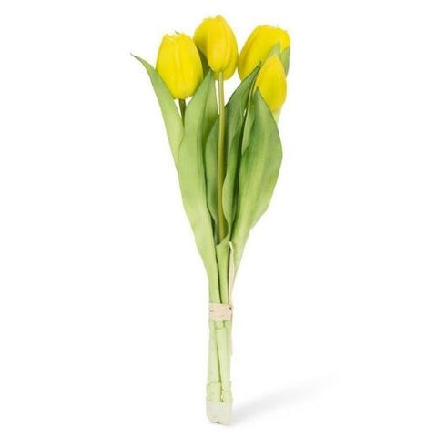 Bouquet de tulipes jaunes