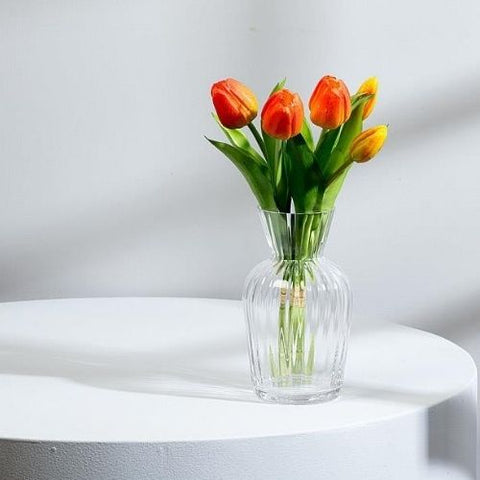 Bouquet de tulipes oranges