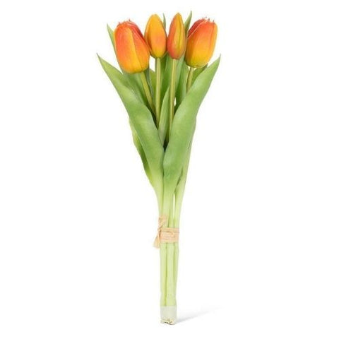 Bouquet de tulipes oranges