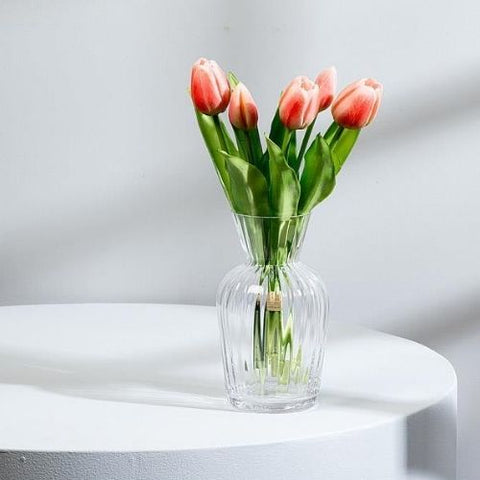 Bouquet de tulipes roses