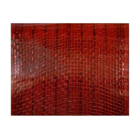 Tulle décorative rouge