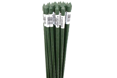 Tuteur de métal plastifié