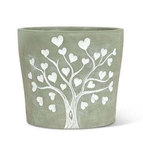 Vase décoratif avec motif d'arbre de vie