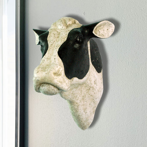 Décoration murale tête de vache