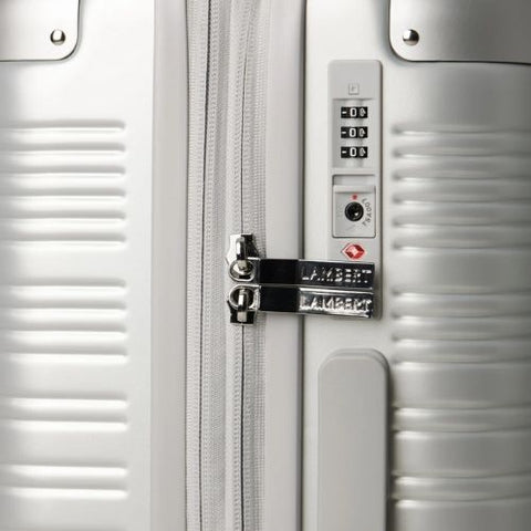 Valise de cabine extensible Berlin Silver - Lambert