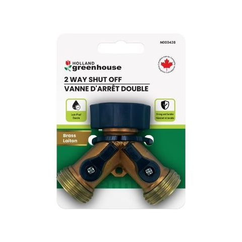 Dispositif d'arrêt double en Y pour arrosoir