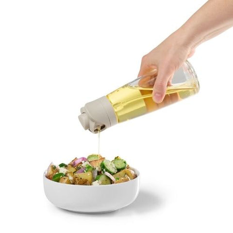 Bouteille d’huile et vaporisateur 2 en 1