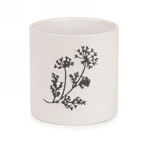 Vase à motif floral