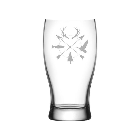 Verre à bière – Chasse et nature
