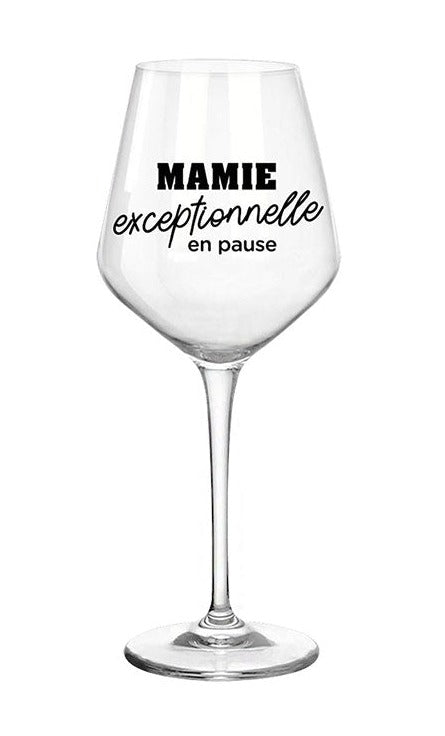 Verre à vin "Mamie" Chantal Lacroix