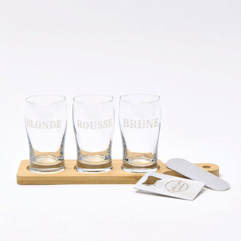 Coffret de dégustation de bières – Collection Chantal Lacroix