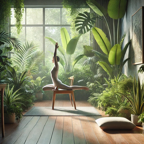 ACTIVITÉ Yoga sur chaise dans les plantes -  Dimanche 9 Mars 2025