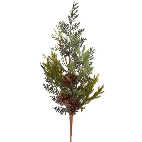 Branche de cèdre décorative