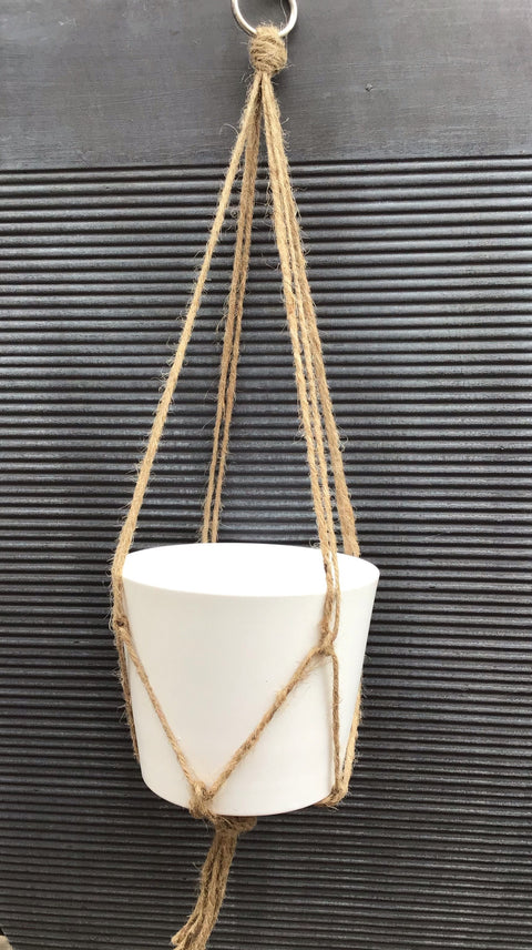 Macramé pour pot