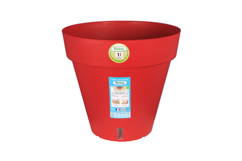 Pot Loft rond rouge