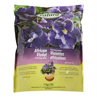Terreau pour violettes africaines "Fafard"