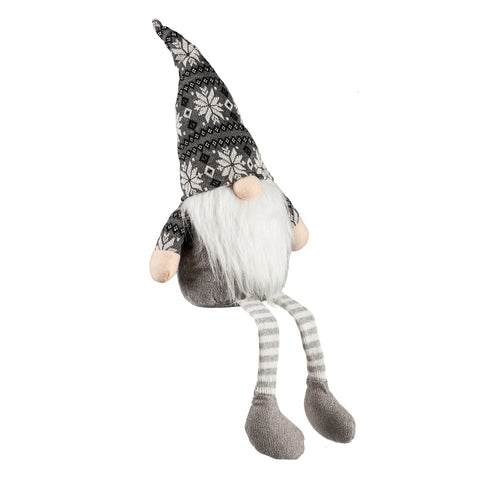 Gnome avec jambes pendantes