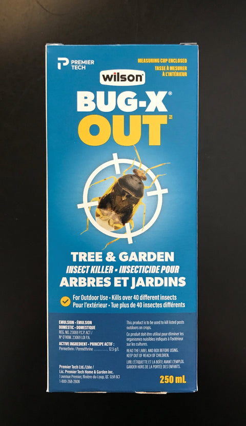 Fruit Guard Insecticide "BUG-X OUT" pour arbre et jardin Wilson