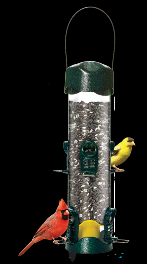 Mangeoire d'oiseaux en tube – Jardinerie Fortier