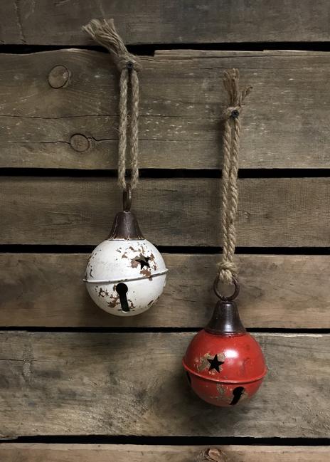 Boule de Noël antique à suspendre