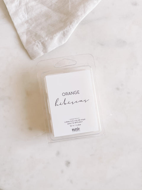 MARÉE CHANDELLE Pastille pour diffuseur "Orange Hibiscus"