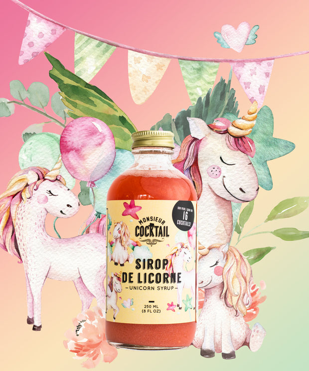 Sirop de M. Cocktail "SIROP DE LICORNE"