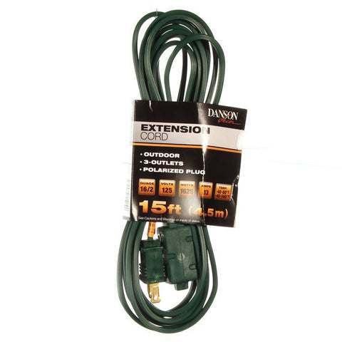 Cordon prolongateur vert extérieur 4.5 mètres