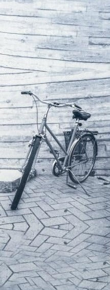 Bannière décorative avec vélo