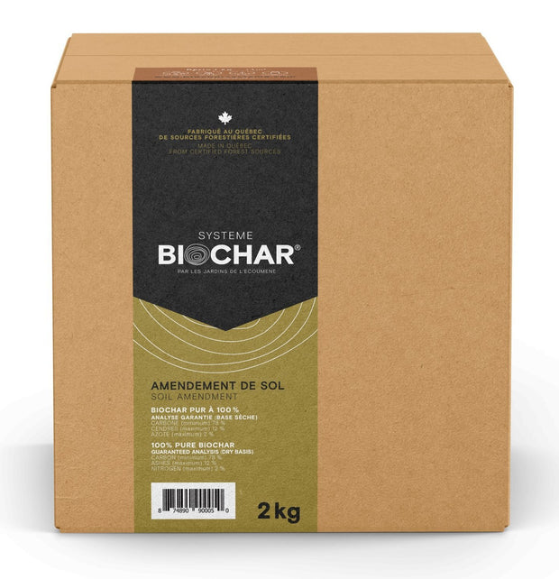 Amendement de sol Biochar