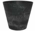 Pot à fleurs Claire noir