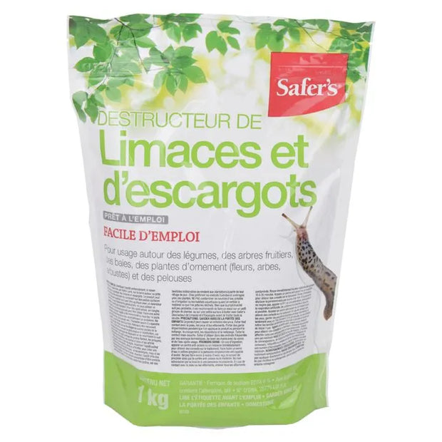 Destructeur limaces et escargots "Safer's"