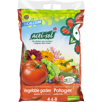 Engrais Acti-sol Potager petits fruits et fleurs 4-6-8