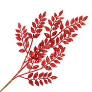 Tige de feuilles de houx décoratives