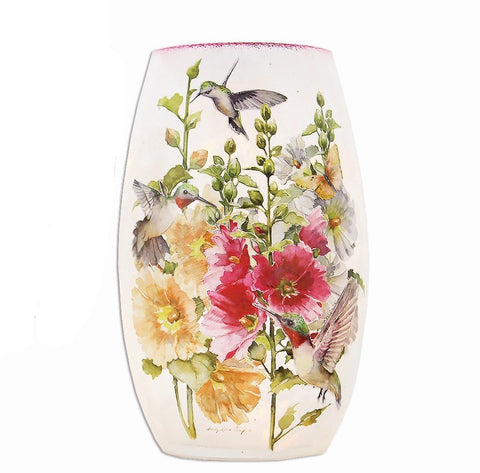 Lanterne décorative à motif floral